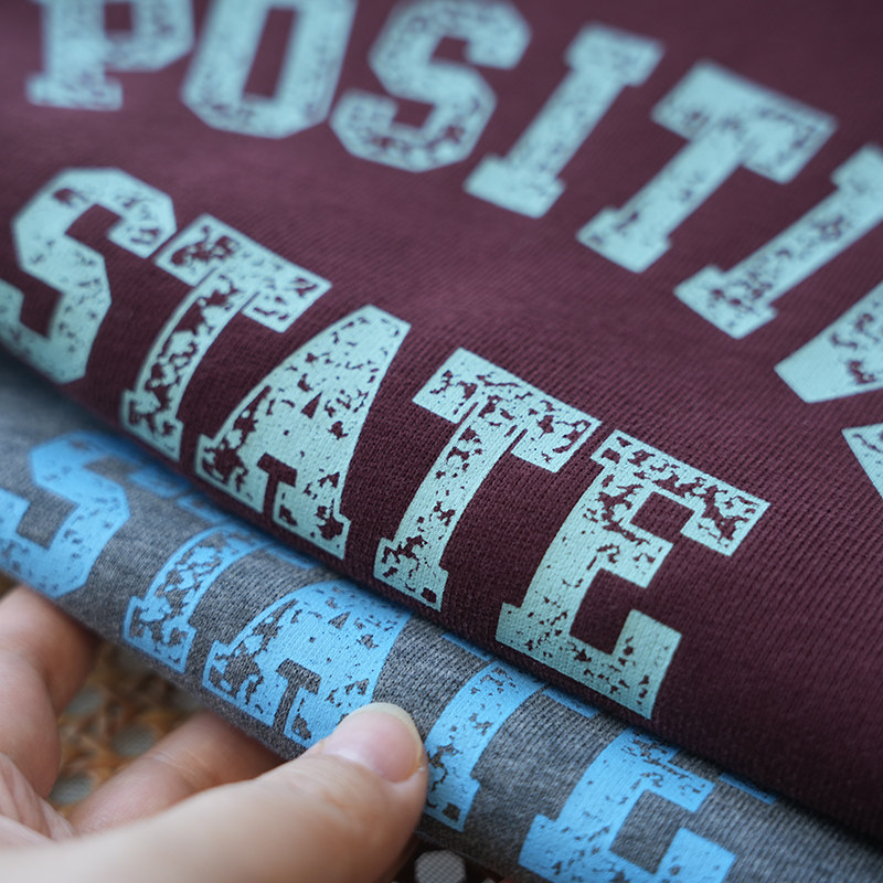 虫小小 美式复古宽松廓形字母圆领长袖休闲卫衣女短外套春季979K,淘宝优惠券,粉丝福利购,淘宝优惠卷