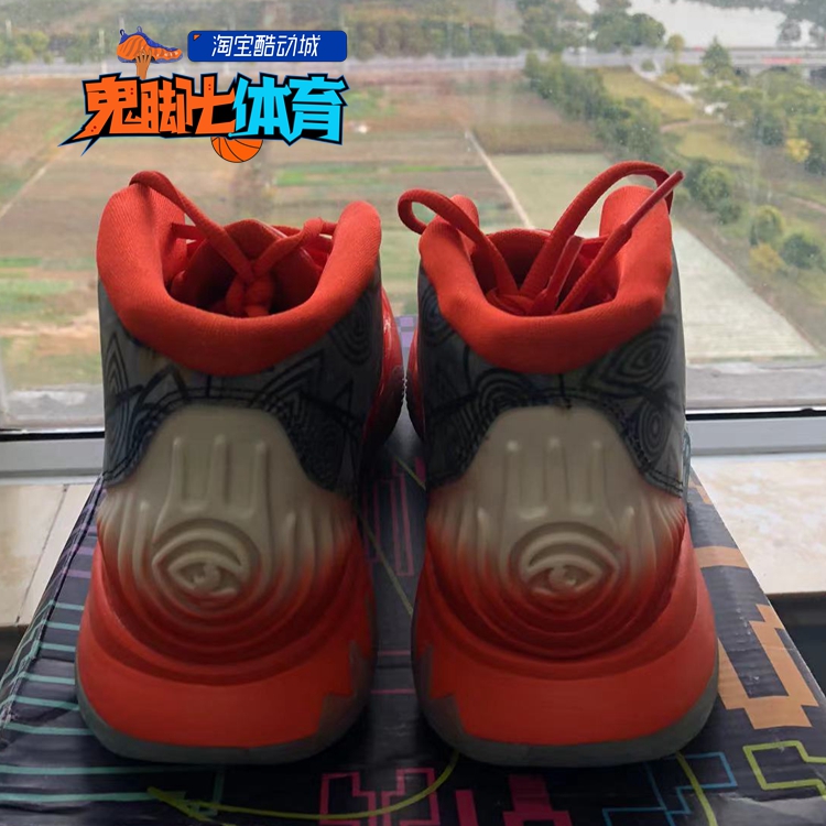 Nike Kyrie6 欧文6 城市限定马尼拉实战篮球鞋橘色CQ7634-801 - 图2