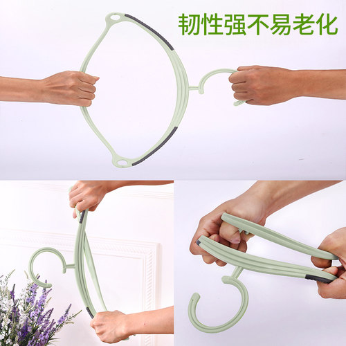 无痕防滑塑料家用衣架衣挂服装店成人防风裤架晾晒儿童衣撑衣架子 - 图0