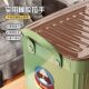 Large-capacity household storage box with lid with cartoon pattern