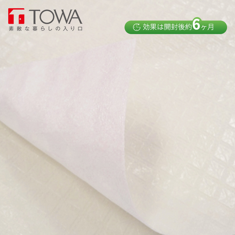日本进口TOWA衣柜垫橱柜螨虫垫纸防潮垫防霉抽屉隔物垫去螨虫垫子 - 图2