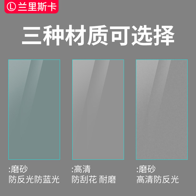 Frosted anti-reflective PET soft film that can be cut freely