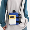 Outdoor crossbody water cup bag student sports shoulder bag