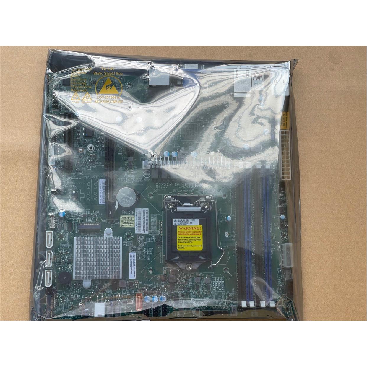 X12SCZ-QF/X12SCZ-F ,IPMI，10代I7,I9，双网卡 ,matx，2*DP询价 - 图0