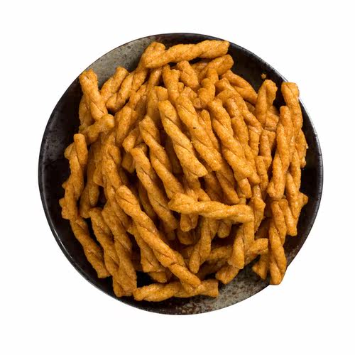 二阳手工小麻花108gx3袋零食袋装零食小吃网红休闲食品海苔味 - 图2