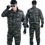 Хлопковый комплект для работы, износостойкая униформа, защита от ожогов