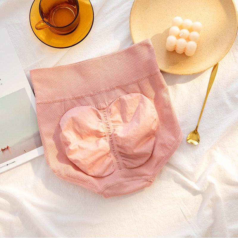 花田馆 3条装 蜜桃臀内裤女高腰  收腹暖宫纯棉抗菌透气提臀三角,淘宝优惠券,粉丝福利购,淘宝优惠卷