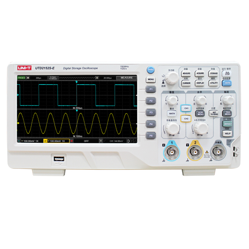 UTD2102CEX数字示波器100M双通道示波器150M可存储utd2152S - 图3