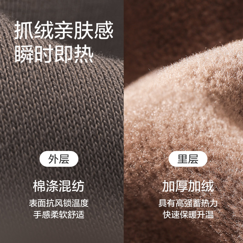 猫人80支德绒发热加厚加绒无痕保暖裤男士冬季恒温打底棉女款秋裤,淘宝优惠券,粉丝福利购,淘宝优惠卷