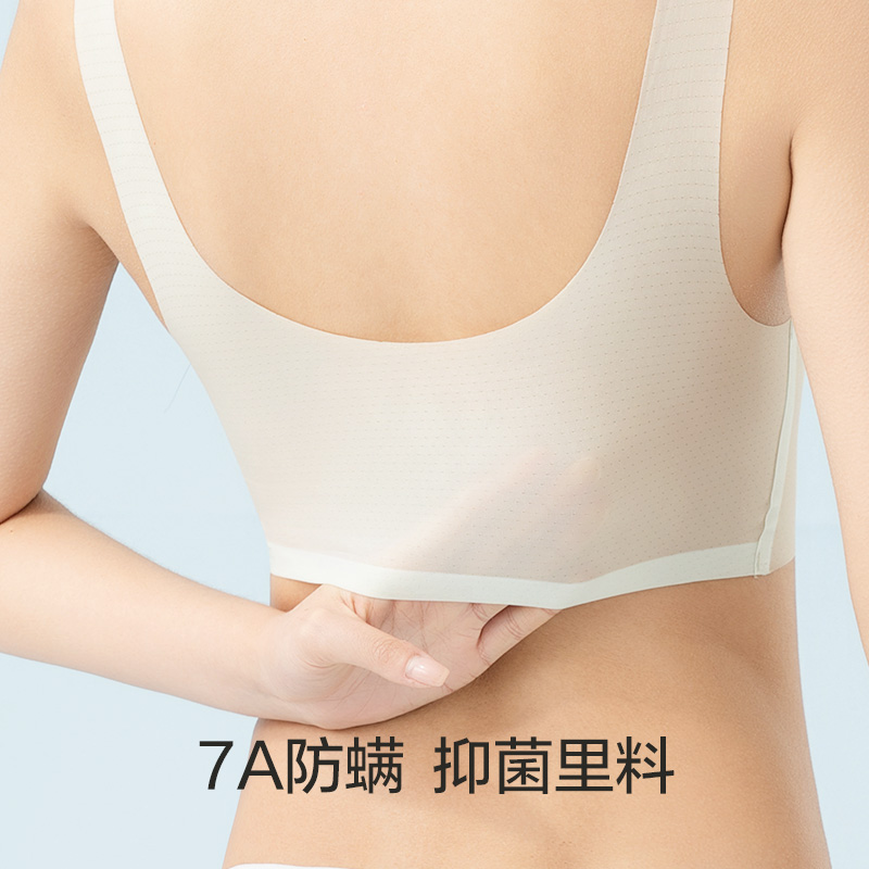 猫人内衣女美背无痕收副乳春夏新款胸罩小胸聚拢无钢圈透气文胸