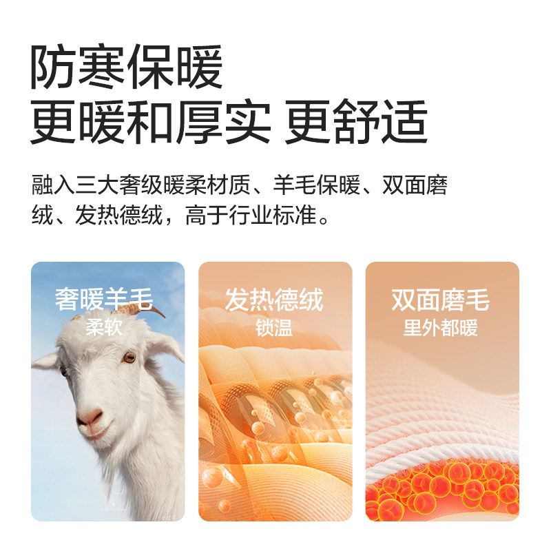 猫人保暖背心羊毛德绒发热男士无痕磨毛打底衫秋衣女款情侣秋冬季,淘宝优惠券,粉丝福利购,淘宝优惠卷