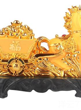 高档马件摆马室到成功招财开业公客厅工艺品办生肖财富宝马商务饰