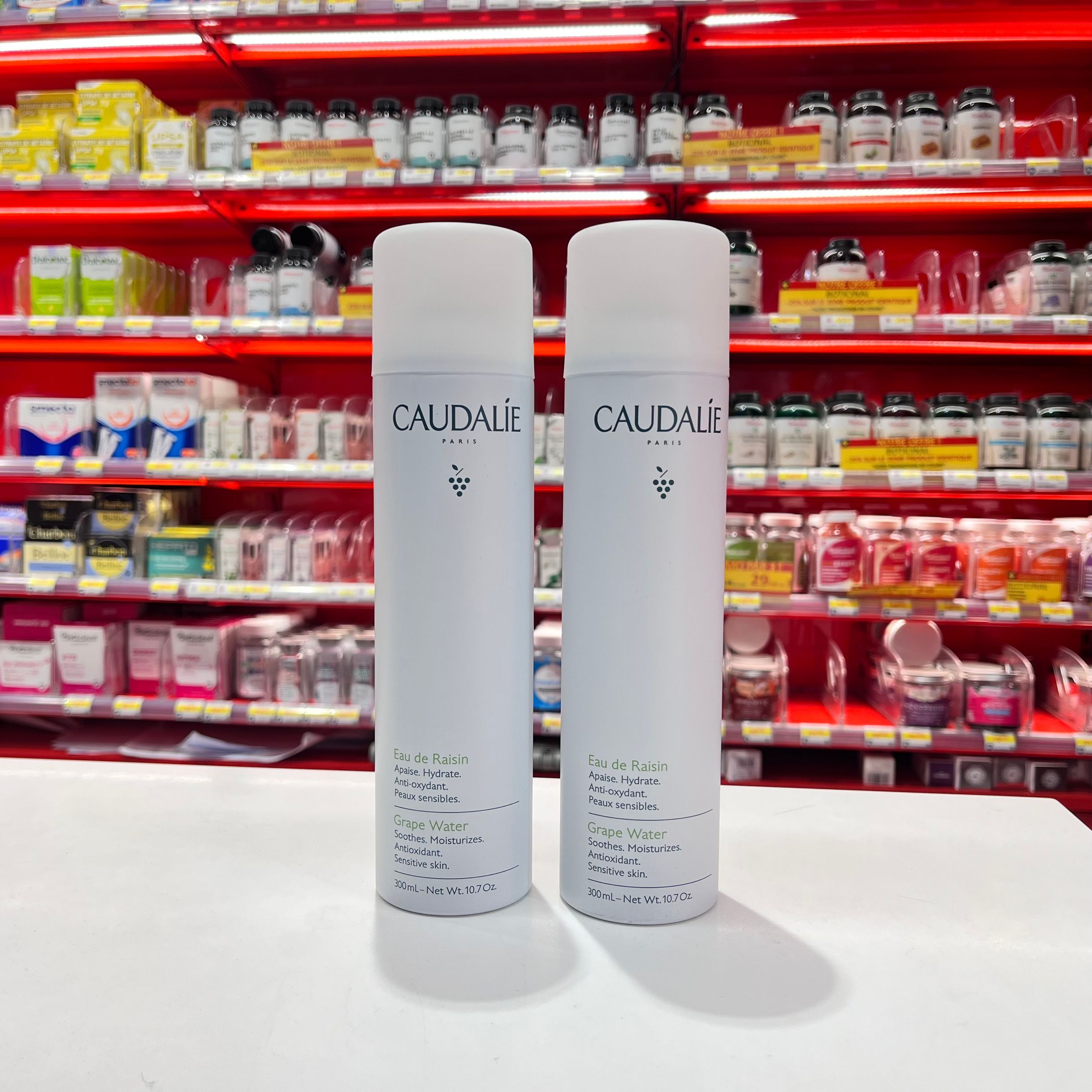 欧缇丽Caudalie保湿喷雾大葡萄籽补水爽肤水舒缓大喷300ml - 图0