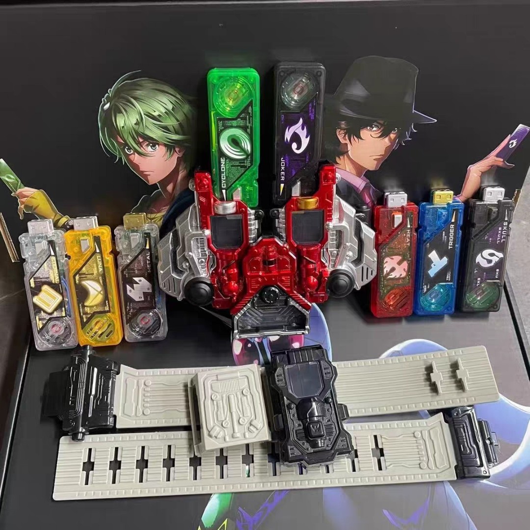 国产日语假面骑士W双活扣DX驱动器变身腰带可联动记忆体王牌疾风,淘宝优惠券,粉丝福利购,淘宝优惠卷