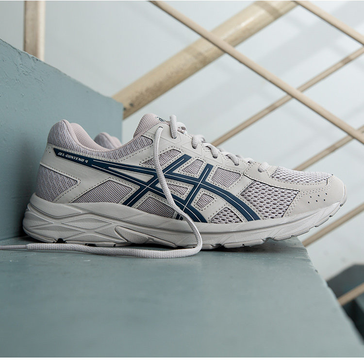 asics男gel-contend 4减震跑步鞋 wecolor跑步鞋