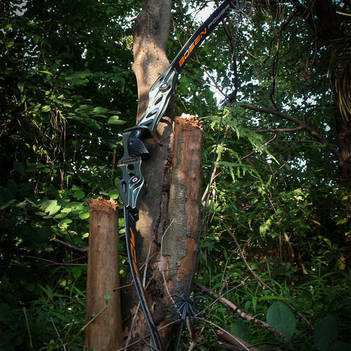 炎字弓坊收割者美猎反曲弓光弓竞技弓Reaper美式猎弓金属弓把射箭 - 图0