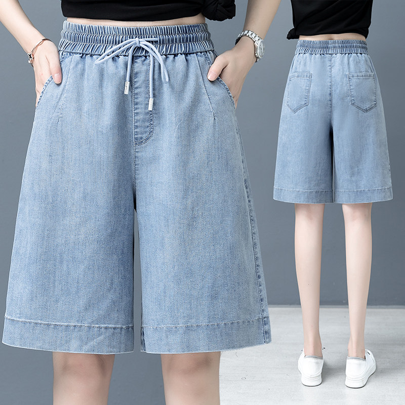 湘凌妃官方旗舰店官网天丝牛仔短裤 湘凌妃衬衫