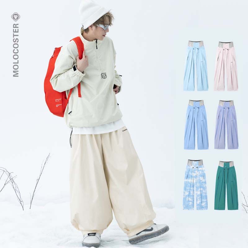 molocoster西猿滑雪裤新款防水防风保暖滑雪裤子宽松男女自由式,淘宝优惠券,粉丝福利购,淘宝优惠卷