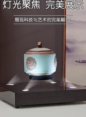 磁悬浮旋转发光LED灯橱窗摆件