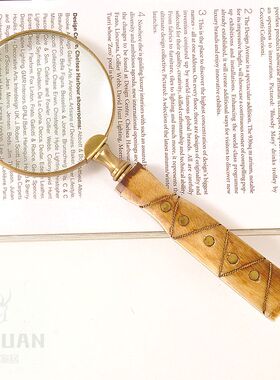 印度进口黄铜北欧ins书房摆件