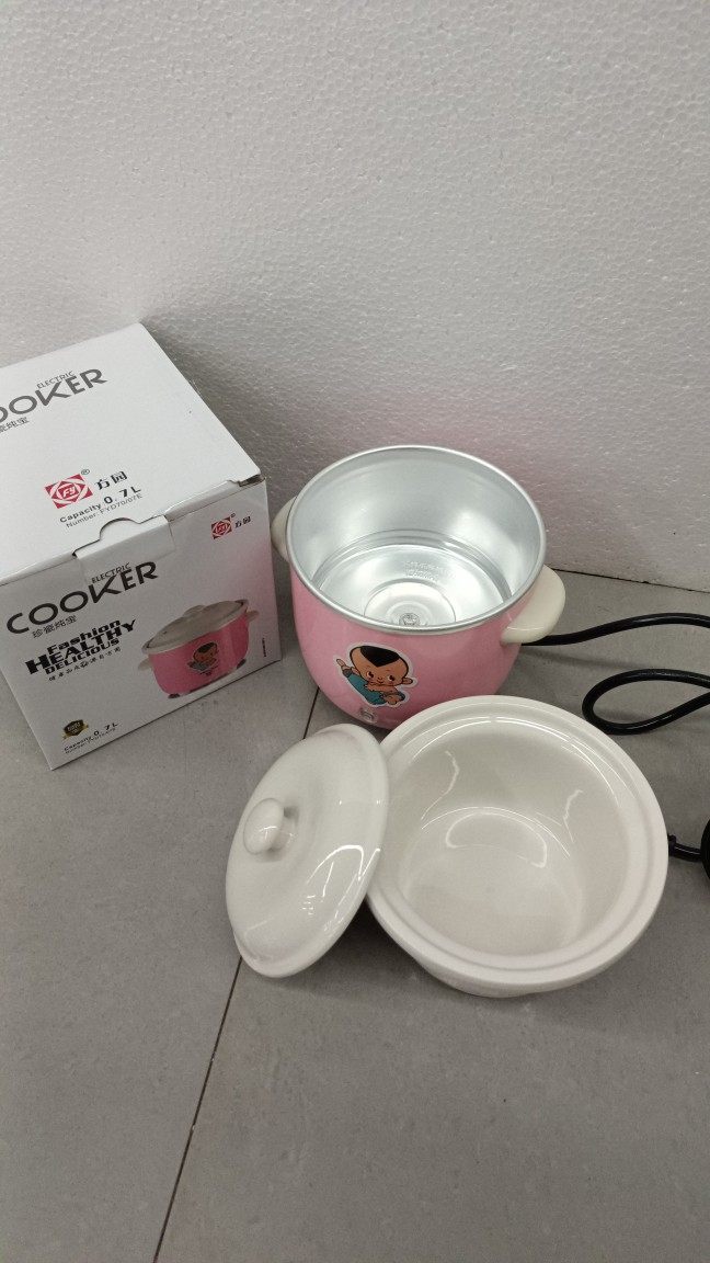 方圆电炖锅0.7L 白瓷炖煲 宝宝煮粥炖盅 BB煲陶瓷炖锅包邮,淘宝优惠券,粉丝福利购,淘宝优惠卷