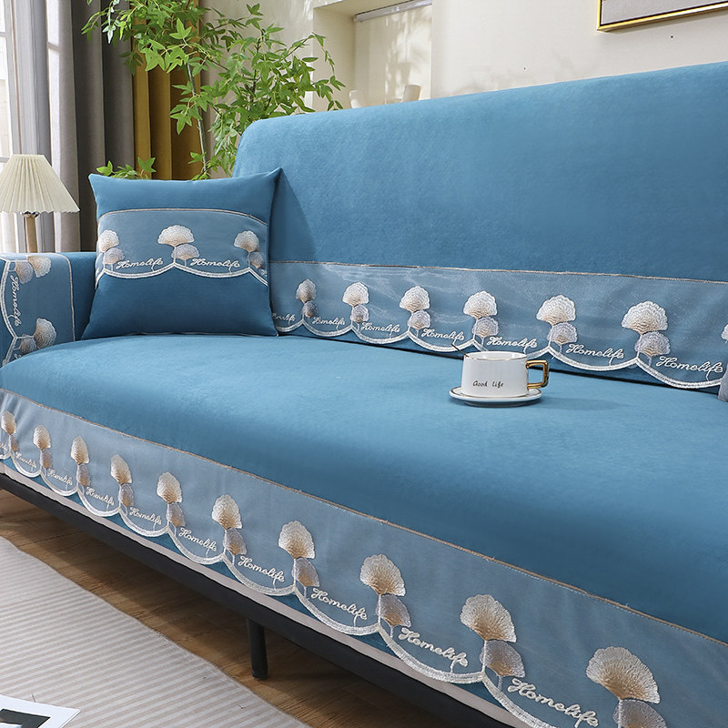 雪尼尔沙发垫布艺木皮沙发罩套巾四季通用贵妃直排沙发坐垫子盖布,淘宝优惠券,粉丝福利购,淘宝优惠卷