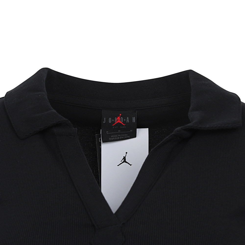 NIKE耐克女子AS W J LS KNIT TOP HO 2长袖T恤FV7192-010,淘宝优惠券,粉丝福利购,淘宝优惠卷