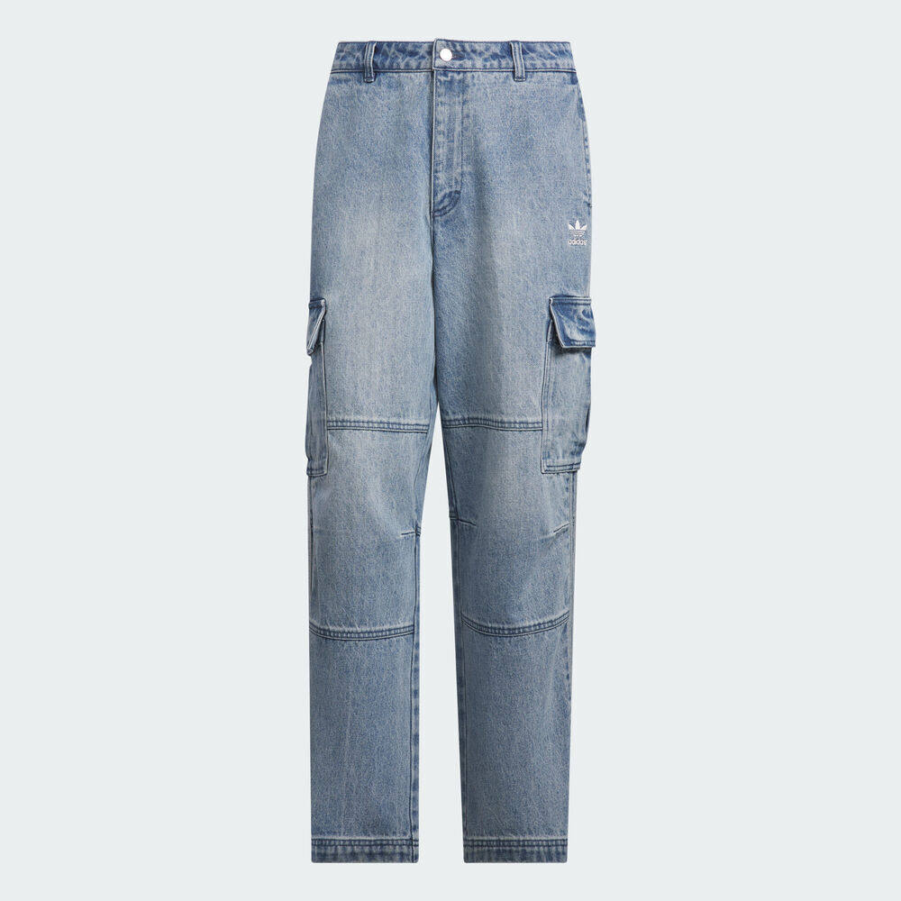 adidas阿迪达斯三叶草男子运动休闲工装水洗牛仔长裤KS5980,淘宝优惠券,粉丝福利购,淘宝优惠卷