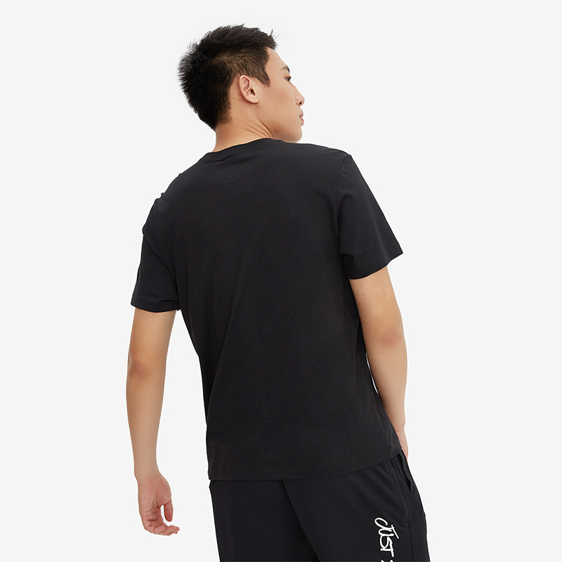 耐克正品男短袖黑白大logo大勾子运动生活T恤AR5005-010,淘宝优惠券,粉丝福利购,淘宝优惠卷