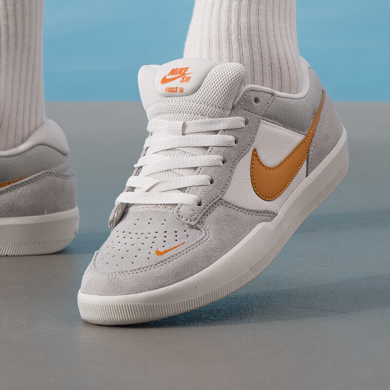 NIKE耐克男女SB FORCE 58经典复古运动舒适百搭滑板鞋DV5477-007 - 图0