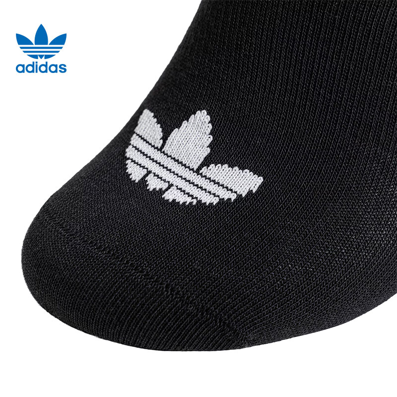adidas阿迪三叶草中性ORI LOW-CUT 3PP休闲袜子JC9286 - 图0