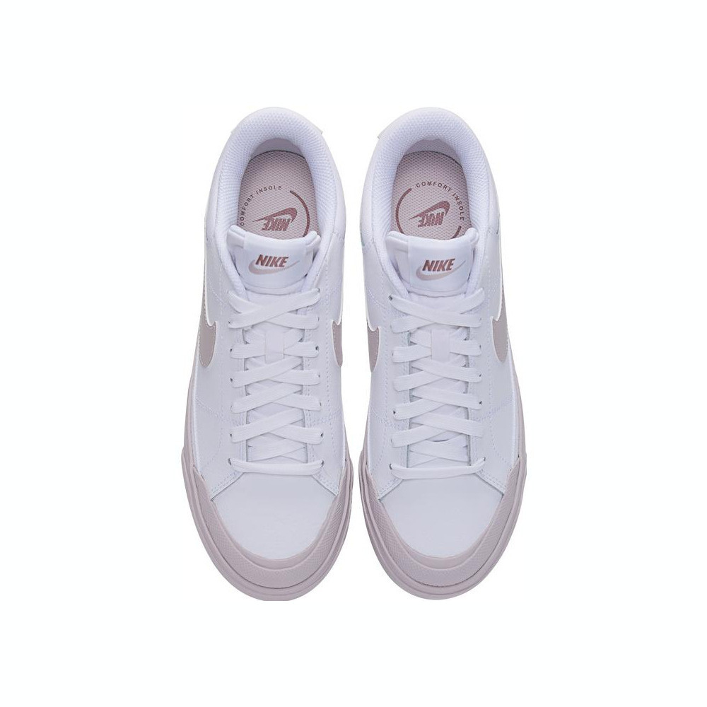 NIKE耐克2024女子WMNS NIKE COURT LEGACY LIFT休闲鞋DM7590-105 - 图1