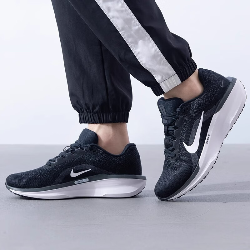 NIKE耐克男子WINFLO 11 时尚舒适运动训练公路跑步鞋FQ8937-001 - 图2