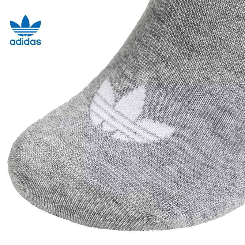 adidas阿迪三叶草中性ORI LOW-CUT 3PP休闲袜子JC9286 - 图1