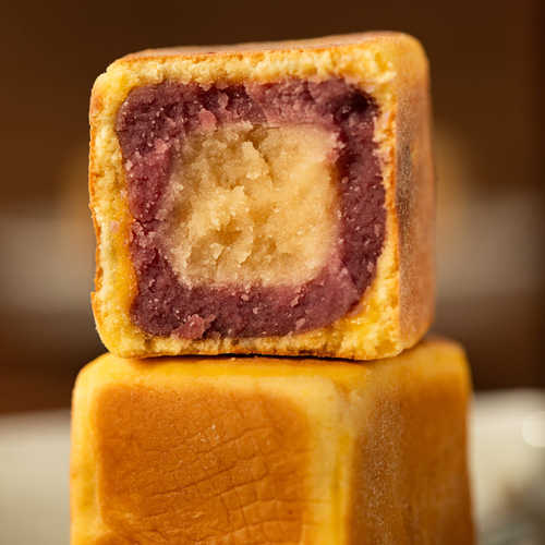 杨先生手工蛋黄肉松红豆紫薯芝士仙豆糕网红零食小吃特产点心糕点 - 图1