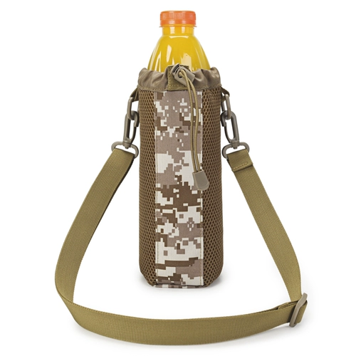 Дорожный чайник с держателем для бутылки, стакан, портативная сумка на одно плечо, защитный чехол