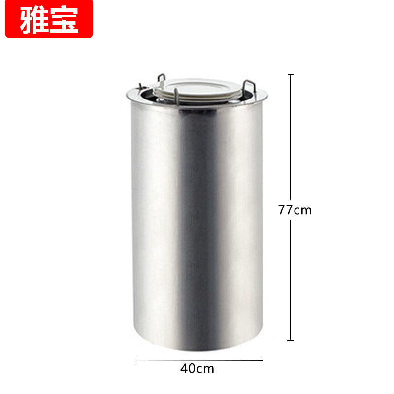 双头暖碟机 商用加厚不锈钢单头暖碟车麻辣烫选菜盆快餐盘保温车 - 图2