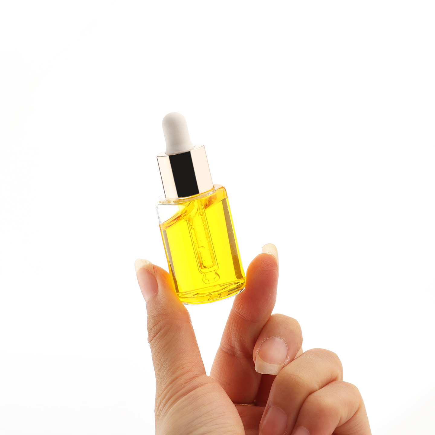 HOPECK胶帽PP+ABS双层滴管包铝玫瑰金管制玻璃瓶13牙3-15ml精油瓶,淘宝优惠券,粉丝福利购,淘宝优惠卷