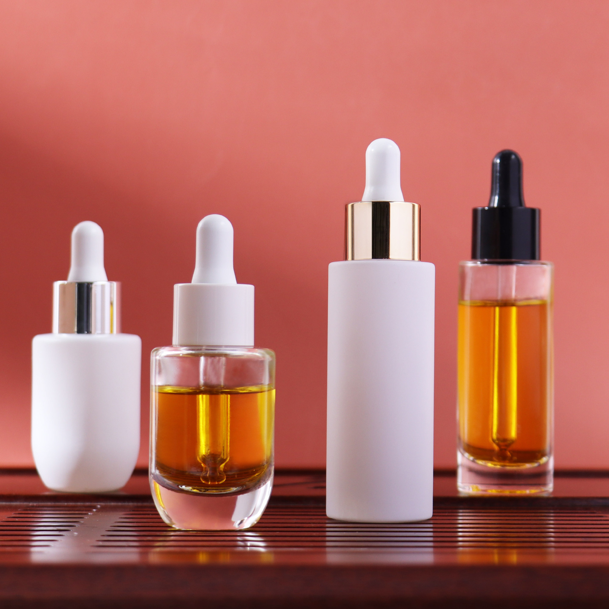 HOPECK胶帽双层滴管盖透明喷白U型模制玻璃瓶18牙20-30ml精油瓶,淘宝优惠券,粉丝福利购,淘宝优惠卷