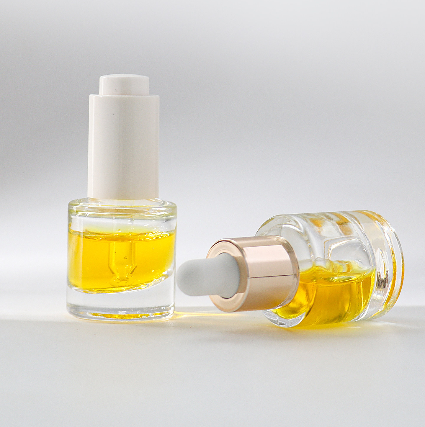 HOPECK全塑金银胶帽滴管透明模制玻璃瓶精华13牙5ml粉底液精油瓶,淘宝优惠券,粉丝福利购,淘宝优惠卷