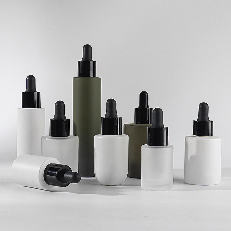 HOPECK黑胶帽滴管盖避光模制玻璃瓶18牙15-50ml粉底液精油分装瓶,淘宝优惠券,粉丝福利购,淘宝优惠卷