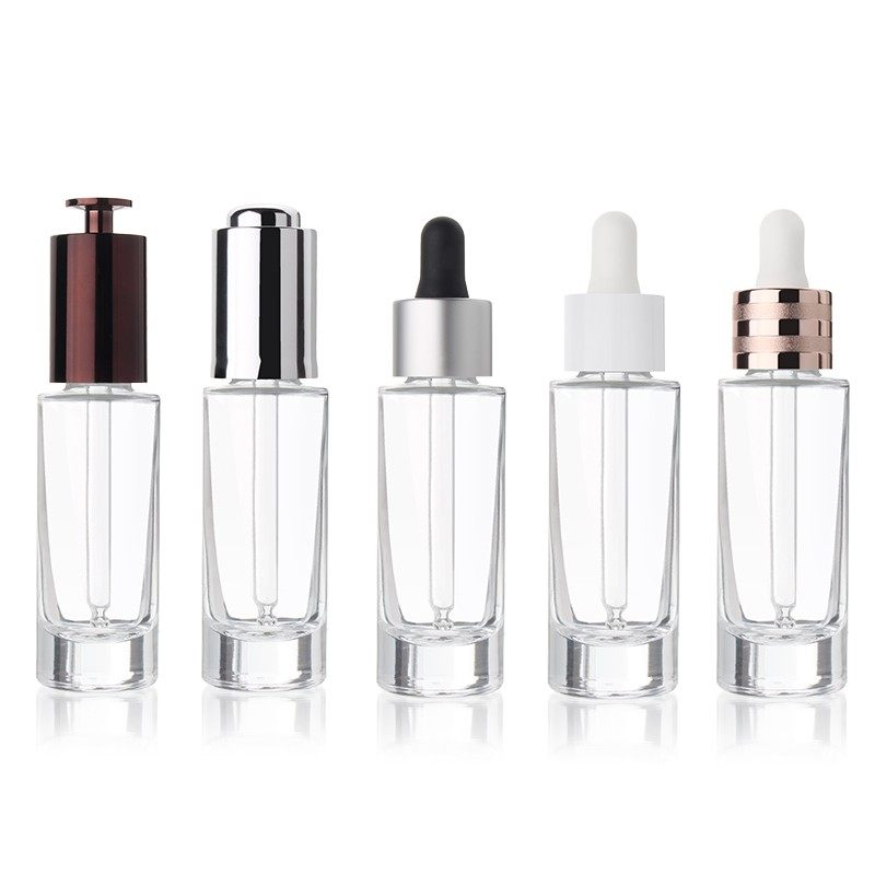 HOPECK全塑电镀按压胶帽滴管盖模制玻璃瓶30ml20牙粉底液瓶精油瓶,淘宝优惠券,粉丝福利购,淘宝优惠卷