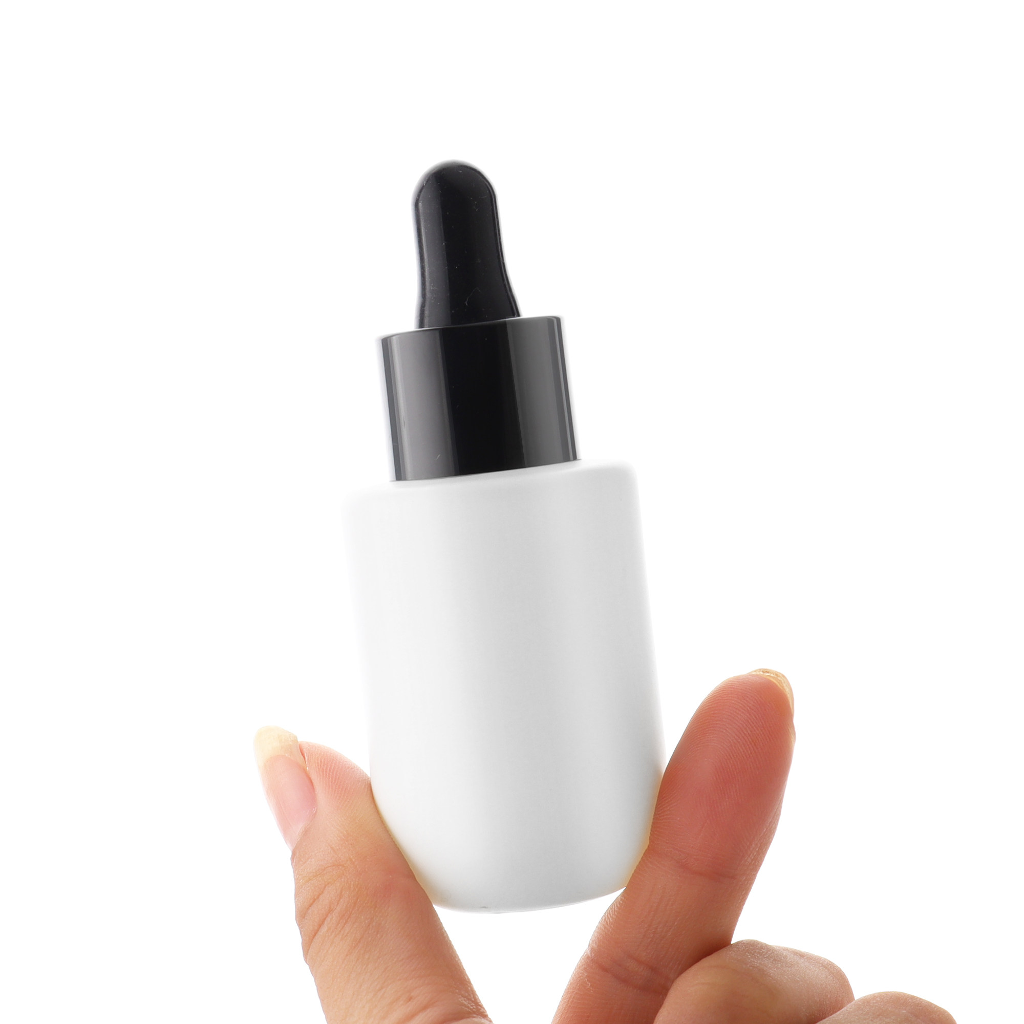 HOPECK胶帽双层滴管盖透明喷白U型模制玻璃瓶18牙20-30ml精油瓶,淘宝优惠券,粉丝福利购,淘宝优惠卷