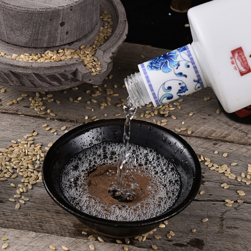 山庄老酒大青花42度480ml*6/瓶整箱装   纯粮食浓香型低度白酒