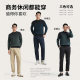 Shanshan gradient style 100% wool round neck wool shirt