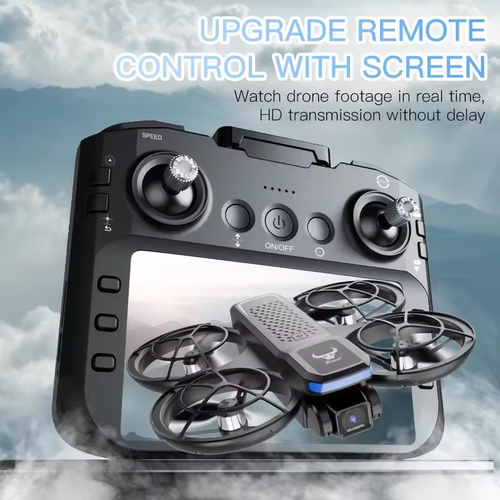 SG800PRO Mini Drone Screen Remote 360° Flip Brushless Motor - 图0