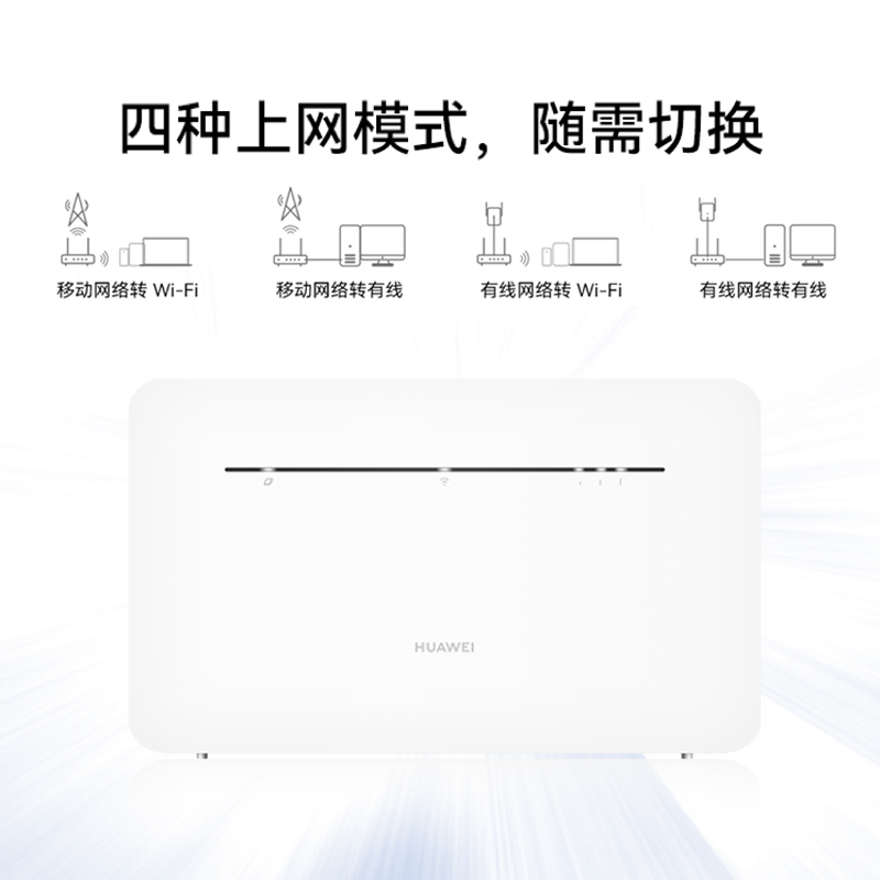 华为移动路由pro插卡路由器随身便携式4g全网通cpe无线wifi车载上网家用宽带热点可插手机卡B535-图1