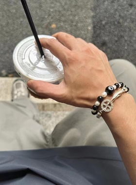 小众进口小鹰松石羽毛手链