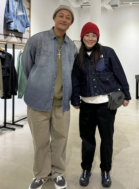 工装飞行员 余文乐同款 LARRY SMITH 925银十字架鹿皮绳吊坠项链