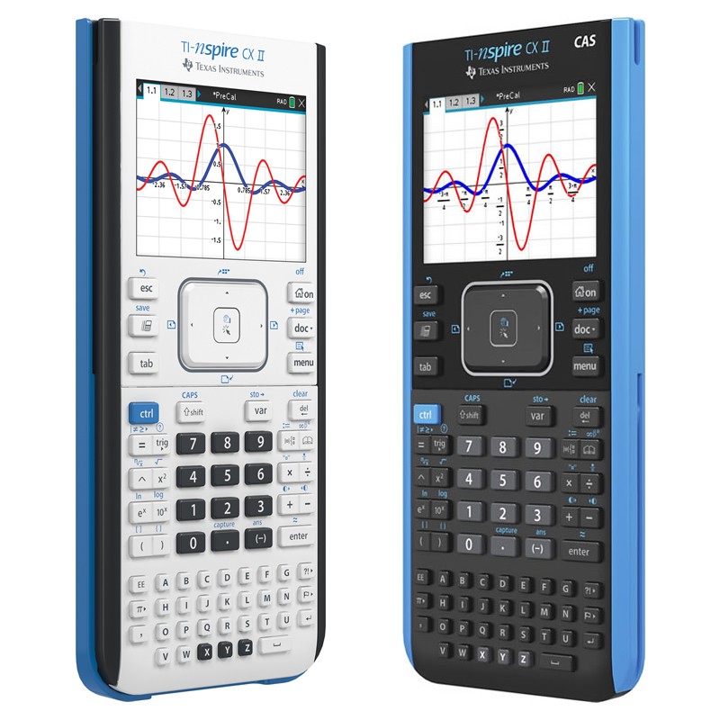 德州仪器TI-Nspire CX II CAS中英文图形计算器AP/SAT/考试专用机-图1